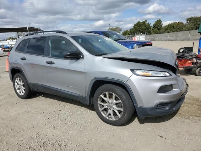 2016 Jeep Cherokee Sport