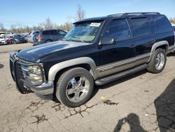 Chevrolet Tahoe salvage cars for sale: 1998 Chevrolet Tahoe K1500