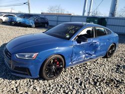 Audi salvage cars for sale: 2019 Audi A5 Premium Plus S-Line
