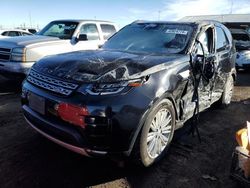 Land Rover Discovery hse Vehiculos salvage en venta: 2017 Land Rover Discovery HSE