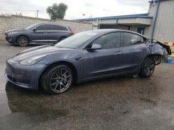 Salvage cars for sale from Copart Colton, CA: 2022 Tesla Model 3