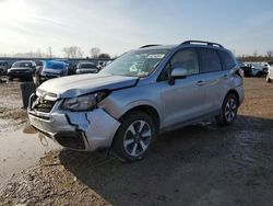 Salvage cars for sale from Copart Central Square, NY: 2018 Subaru Forester 2.5I Premium
