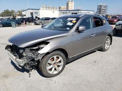 Salvage cars for sale from Copart New Orleans, LA: 2008 Infiniti EX35 Base