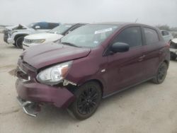 Salvage cars for sale from Copart San Antonio, TX: 2019 Mitsubishi Mirage LE