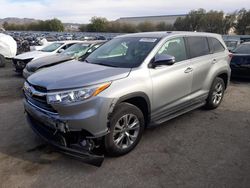 Toyota salvage cars for sale: 2015 Toyota Highlander LE