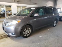 Toyota salvage cars for sale: 2017 Toyota Sienna XLE