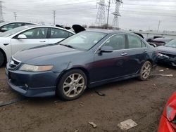 Salvage cars for sale from Copart Elgin, IL: 2004 Acura TSX