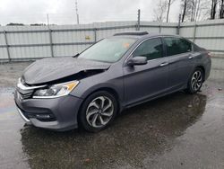 Vehiculos salvage en venta de Copart Dunn, NC: 2017 Honda Accord EX