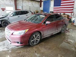 Subaru salvage cars for sale: 2016 Subaru Legacy 2.5I Limited