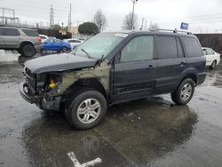 Salvage cars for sale from Copart Wilmington, CA: 2004 Honda Pilot EXL