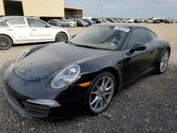 Vehiculos salvage en venta de Copart Houston, TX: 2013 Porsche 911 Carrera