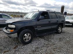 Chevrolet salvage cars for sale: 2002 Chevrolet Tahoe C1500