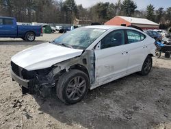 Salvage cars for sale from Copart Mendon, MA: 2018 Hyundai Elantra SEL