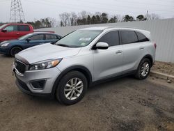 KIA Sorento salvage cars for sale: 2016 KIA Sorento LX