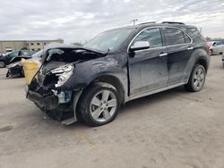 Chevrolet Equinox salvage cars for sale: 2011 Chevrolet Equinox LTZ