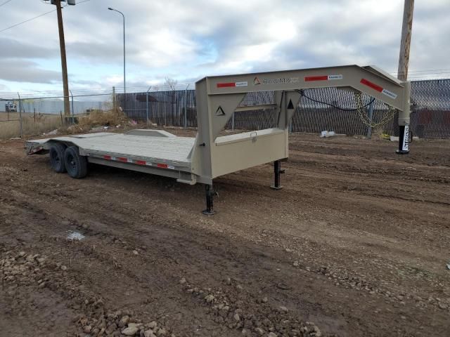 2023 Rawm AXX Gooseneck Flatbed 24' Trailer