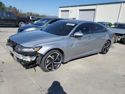 Honda Accord Sport salvage cars for sale: 2018 Honda Accord Sport