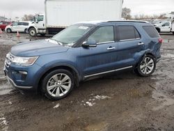 Ford Explorer Limited salvage cars for sale: 2019 Ford Explorer Limited