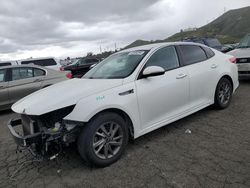 KIA Optima LX salvage cars for sale: 2019 KIA Optima LX