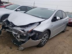 Toyota Prius salvage cars for sale: 2021 Toyota Prius LE