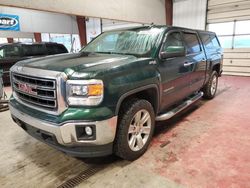 Salvage cars for sale from Copart Angola, NY: 2015 GMC Sierra K1500 SLE
