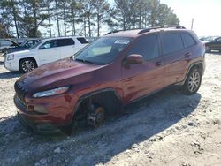 Vehiculos salvage en venta de Copart Loganville, GA: 2018 Jeep Cherokee Latitude