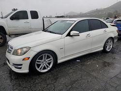 Salvage cars for sale from Copart Colton, CA: 2012 Mercedes-Benz C 250