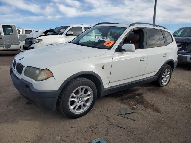 2004 BMW X3 2.5I