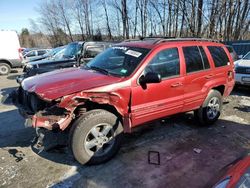 Jeep salvage cars for sale: 2004 Jeep Grand Cherokee Limited