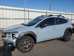 Subaru Crosstrek Vehiculos salvage en venta: 2021 Subaru Crosstrek Sport