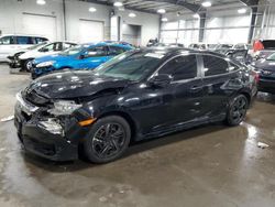 Honda salvage cars for sale: 2018 Honda Civic LX