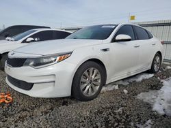 KIA Optima salvage cars for sale: 2016 KIA Optima LX