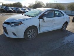 Salvage cars for sale from Copart Las Vegas, NV: 2014 Toyota Corolla L