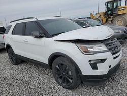 Salvage cars for sale from Copart Tulsa, OK: 2018 Ford Explorer XLT