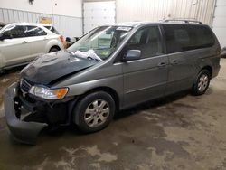 Vehiculos salvage en venta de Copart Candia, NH: 2002 Honda Odyssey EX