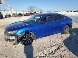 Honda salvage cars for sale: 2017 Honda Civic EX