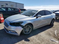Salvage cars for sale from Copart Tucson, AZ: 2017 Ford Fusion SE Hybrid
