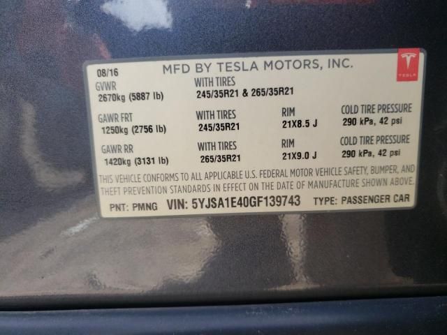 2016 Tesla Model S