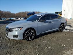 Honda Accord salvage cars for sale: 2022 Honda Accord Sport