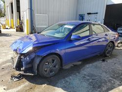 Salvage cars for sale from Copart Savannah, GA: 2022 Hyundai Elantra SEL