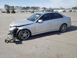 Salvage cars for sale from Copart Dunn, NC: 2011 Mercedes-Benz C 350