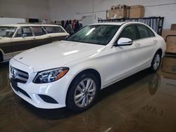 Mercedes-Benz c-Class salvage cars for sale: 2019 Mercedes-Benz C 300 4matic