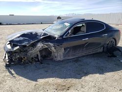 Salvage cars for sale from Copart Adelanto, CA: 2016 Maserati Ghibli