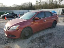 Salvage cars for sale from Copart Augusta, GA: 2015 Nissan Sentra S