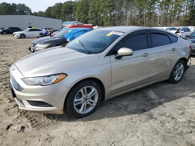 2018 Ford Fusion SE Hybrid