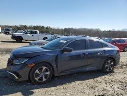 Honda salvage cars for sale: 2020 Honda Civic LX