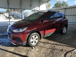 Chevrolet salvage cars for sale: 2017 Chevrolet Trax 1LT