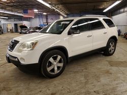 Salvage cars for sale from Copart Wheeling, IL: 2011 GMC Acadia SLT-1