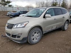 Chevrolet Traverse lt salvage cars for sale: 2016 Chevrolet Traverse LT