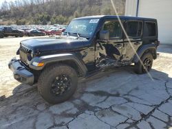 Jeep salvage cars for sale: 2021 Jeep Wrangler Unlimited Sport